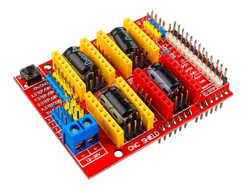 Cnc Shield V3 Sem Drivers Impressora 3d Reprap Para Arduino