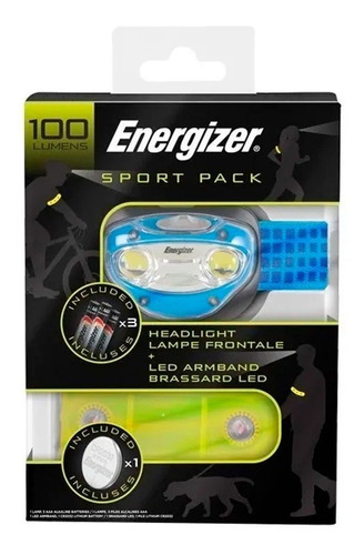 Linterna Energizer Sport Pack Running Mtb Treiking Footing
