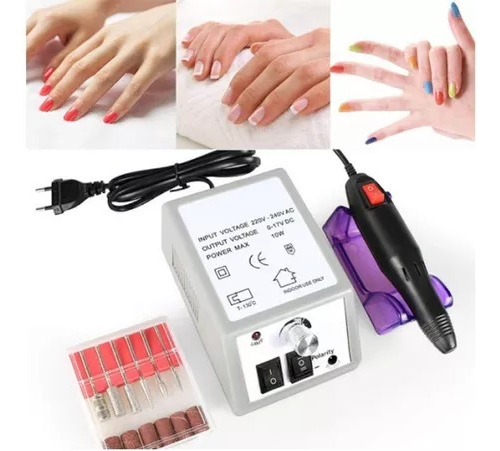 Pulidora De Uñas Profesional Manicure Pedicure + Accesorios