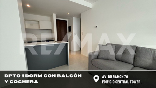 Dpto En Venta, 1 Dorm Con Cochera. Central Tower