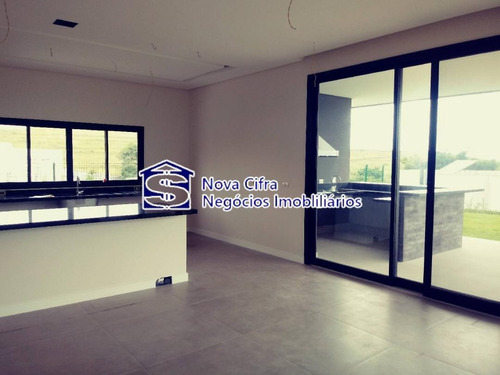 Sobrado Novo 04 Suítes Em Condomínio De Alto Padrão - Urbanova - C4077