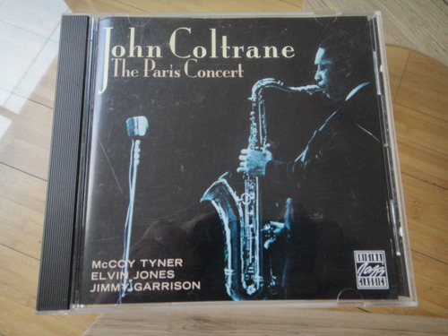 John Coltrane (davis) The Paris Concert Cd Usa Nm 1993