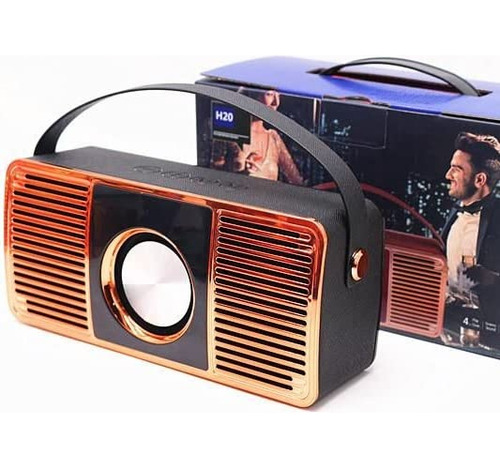 Altavoz Bluetooth Multifuncional H20 Retro Para Exterior