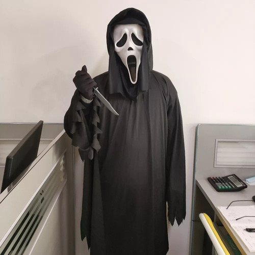 Disfraz De Fantasma De Broma Aterradora De Halloween Para Ni