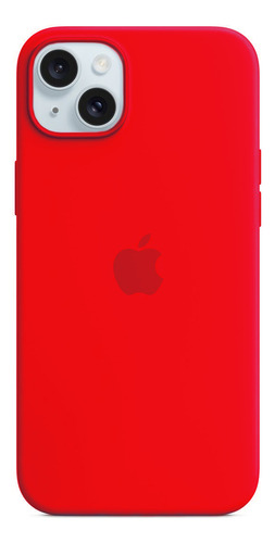 Silicone Case Iphone 14 Funda Silicona Rojo Lisa