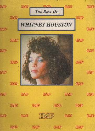 Libro De Partituras * The Best Of Whitney Houston * Año 1989