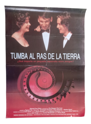 Poster Pelicula Tumba Al Ras De La Tierra 1994