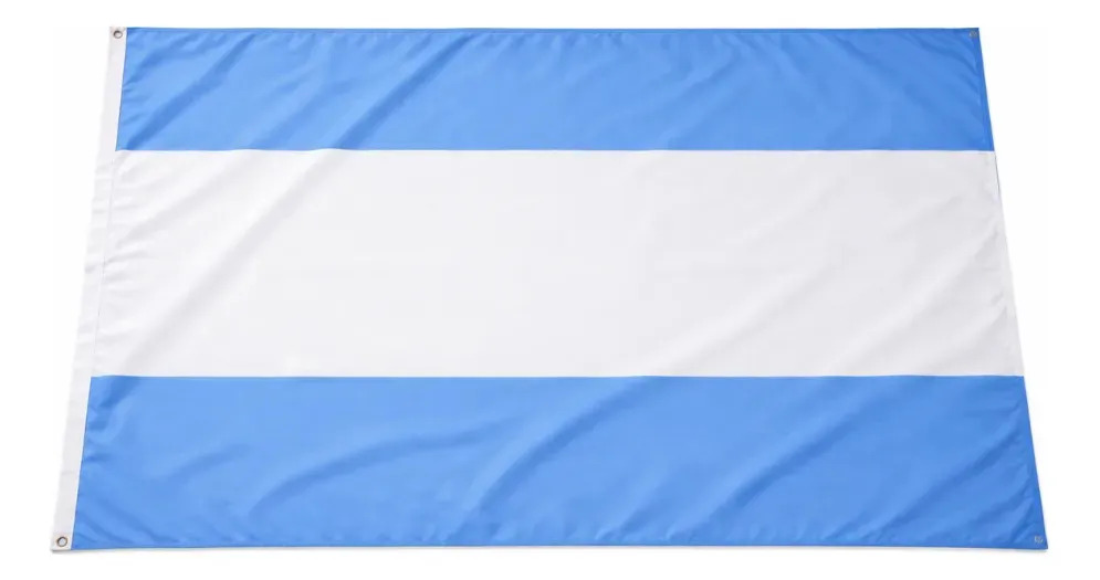Bandera Argentina Milenio de flameo sin sol 90 x 144 cm