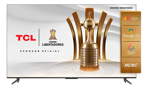 Smart Tv Tcl 50  4k Uhd Google Tv Control De Voz Bluetooth