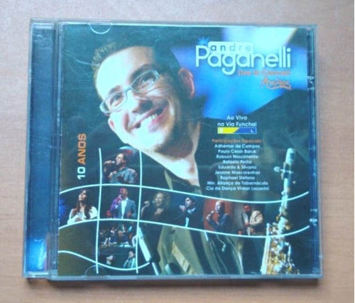 Cd Andre Paganelli 10 Anos