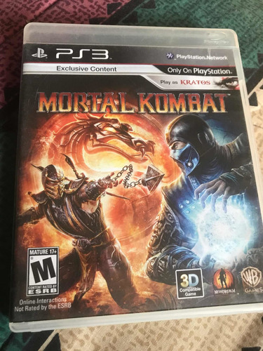 Mortal Kombat Ps3 (Usado)