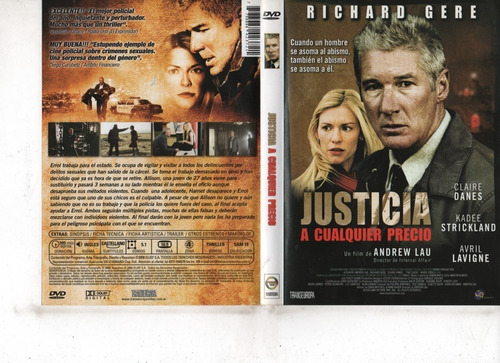 Justicia A Cualquier Precio - Dvd Original - Buen Estado