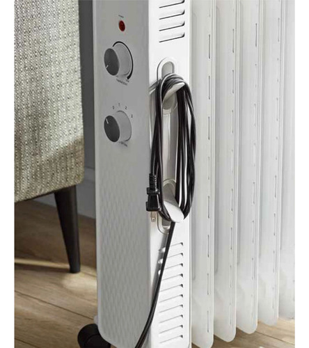 Calefactor Eléctrico De Aceite Mainstays Calenton 1500w Color Blanco