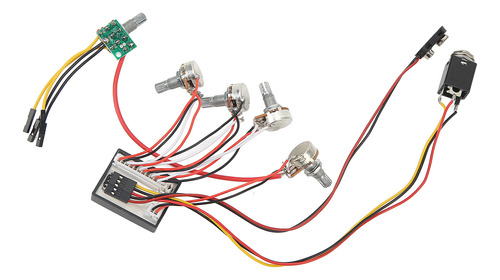 Arnés De Cableado Para Guitarra Y Bajo, Kit De Circuito De A