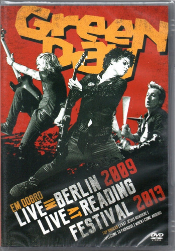 Dvd Green Day Berlin 2009 E Reading Festival 2013 Original
