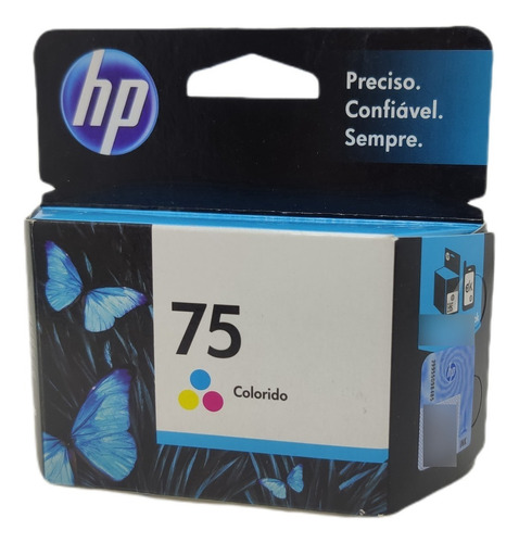 Cartucho De Tinta Hp 75 Cor Tricolor