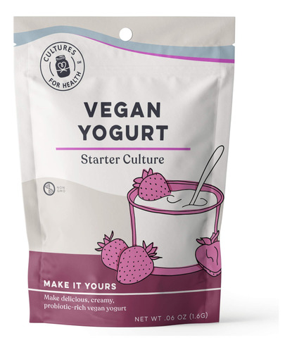 Cultures For Health Yogur Real Iniciador Para Cultura Vegana