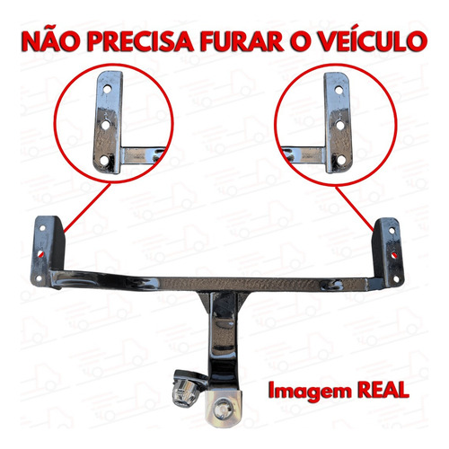 Engate Rabicho 500kg Fiat Mobi 2020 2021 2022 2023 2024 2025