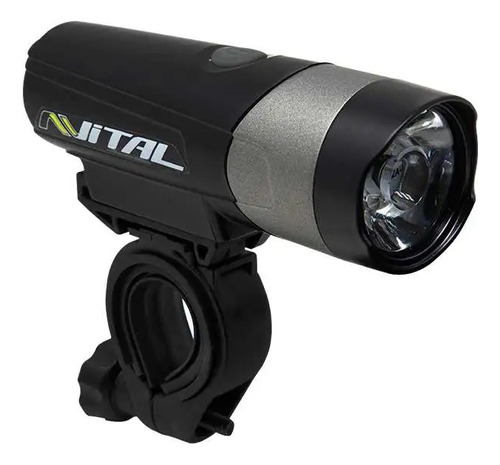 Luz Led Delantera Para Bicicleta 6w Vital Color Negr