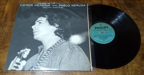 Victor Heredia Canta Pablo Neruda Disco Vinilo Lp