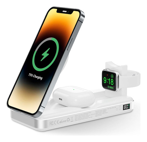 5pulgada1 Wireless Charging Station,portable Charger With 10