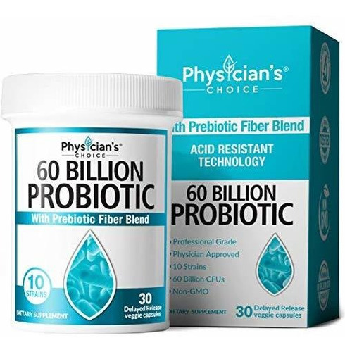 Probioticos 60 Mil Millones De Cfu [dr. Formulado] Probiotic