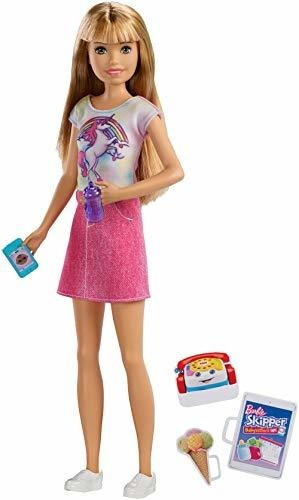 Muñeca Barbie Babysitters Inc., Rubia Con Teléfono Y Biberón