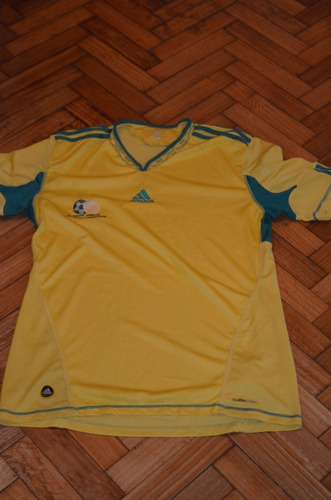 Camiseta Titular Seleccion Sudrafrica Mundial 2010 Sudafrica