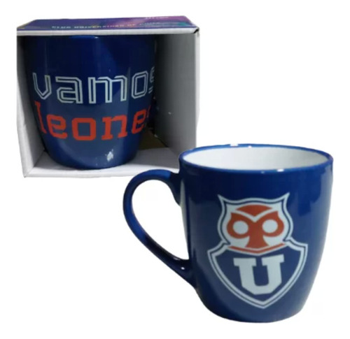 Tazón Clasico Taza U De Chile Fanaticos Futbol 880ml