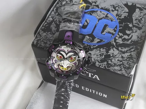 Invicta Venom 33813 Dc Comics Joker Coringa 52mm Original Cor da