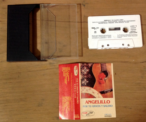 Angelillo Por Tu Gracia Y Salero Cassette