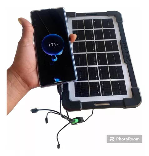 Cargador Solar Para Móvil/mp3/table