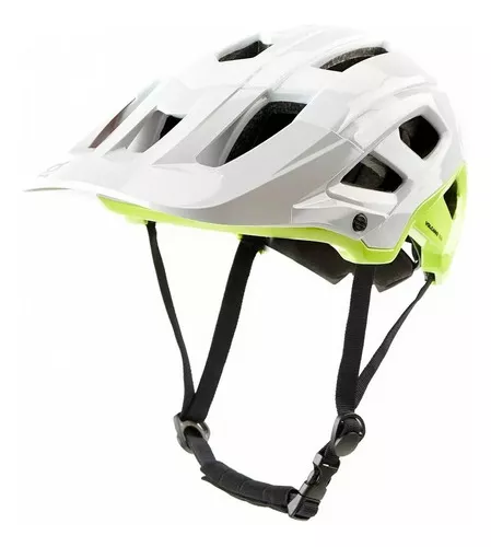 Casco Bicicleta Mtb Enduro Xco Gud Volcano Ciclismo Color Blanco