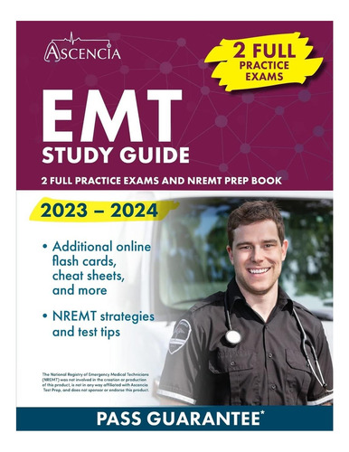 Libro: Guía De Estudio De Emt: 2 Exámenes De Práctica Comple