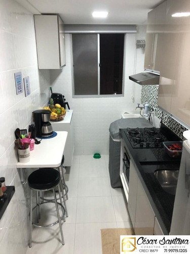 Imagem 6 de 14 de Apartamento 2/4, Centro - Lauro De Freitas