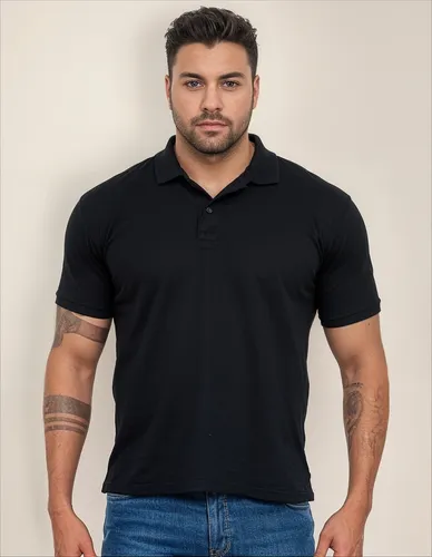 Camisa Polo Masculino Piquet Slim