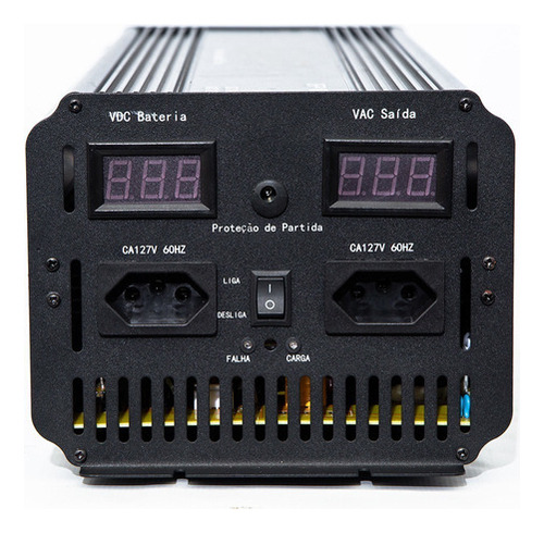 Inversor De Tensão 24 Para 110v Onda Pura 6000w Pico Flach