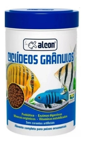 Ração Para Peixe Ciclideos Gran 130g Alcon