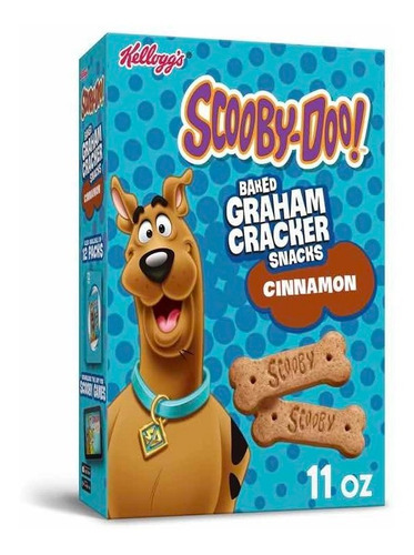 Galletas Scooby Doo Graham Importadas 11 Oz Canela Y Miel
