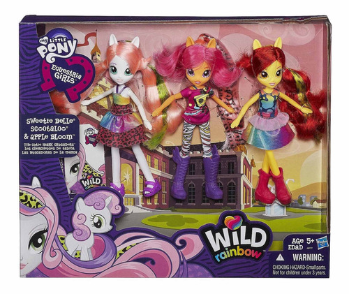 My Little Pony Equestria Girls The Cutie Mark Crusaders Wild