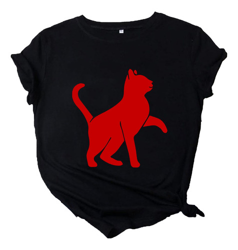 Remera 100% Algodón Animales Mascota Gato Perro Caballo #02