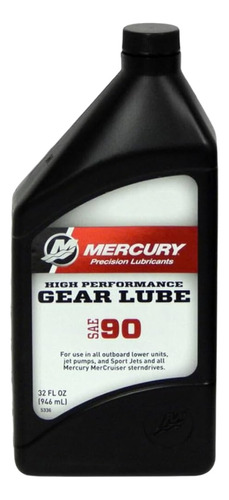 Aceite Pata Mercury Transmision Mercruiser X 1 Lt Origen Usa