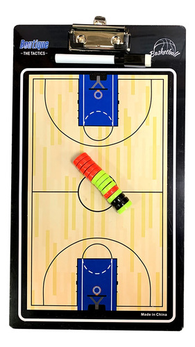 Imagen 4 de 10 de Tabla Pizarra Táctica Entrenador Basketball - Mundo Trabajo