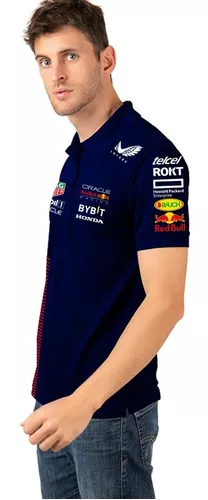 Camisa Red Bull Tipo Polo 2022 Playera Checo Pérez