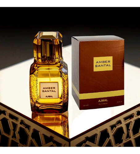 Eau de Parfum Ajmal Amber Santal, perfume árabe unisex, 100 ml
