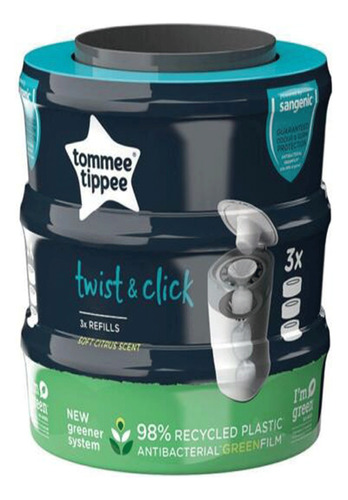 Repuesto De Pañalera Twist And Click Tommee Tippee 