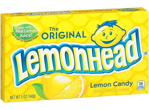 Lemonhead Caramelo Sabor Limon 142g - Pack 12