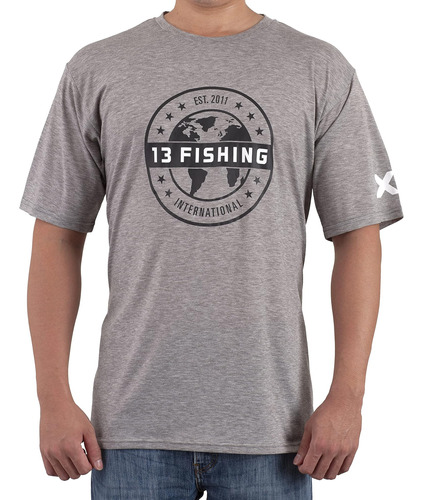 13 Fishing Playera Regular Squirrely Dan Lifestyle Para Hom