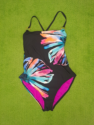 Traje De Baño 1 Pieza Flor