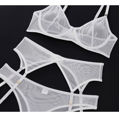 Ropa Interior De Encaje De Moda Sexy | Cinturón De Liga |